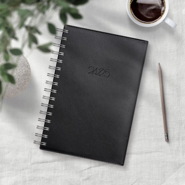 Calendrier 24/25 - Agenda - Twist noir Calendrier 24/25 - Agenda - Twist noir