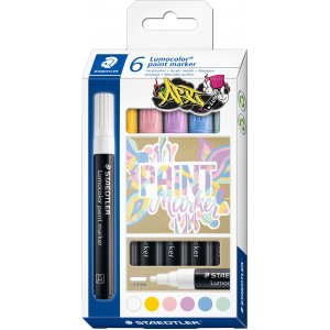 Lumocolor, lot de 6 marqueurs de couleur Lumocolor, lot de 6 marqueurs de couleur