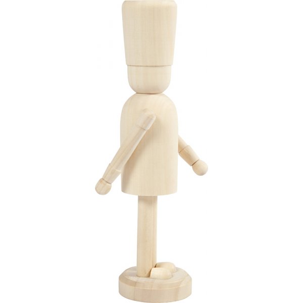 Figure avec pied - bois