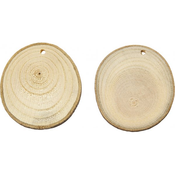 Planches de bois avec trous - 25 pcs