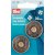 Boutons poussoirs (cousus) laiton 30mm ant.br 2 pcs Boutons poussoirs (cousus) laiton 30mm ant.br 2 pcs