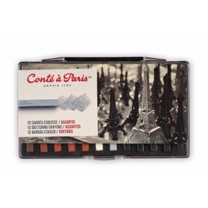 Le croquis au pastel Conté à Paris - Boite Plastique Le croquis au pastel Conté à Paris - Boite Plastique