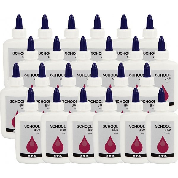 Colle scolaire - 24 x 100 ml