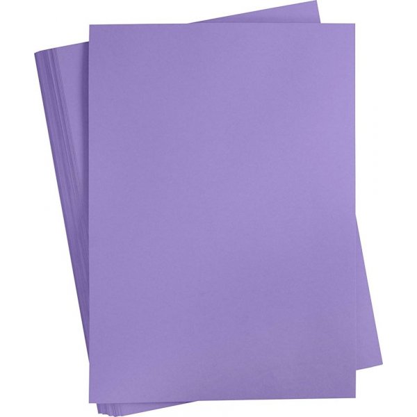 Carton color - violet - A2 - 180 g - 100 feuilles
