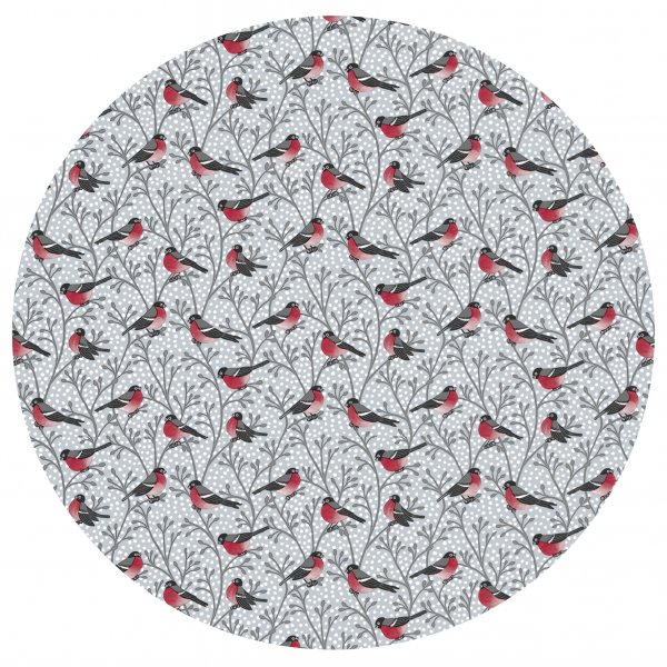 Toile cire PVC Ronde Juge