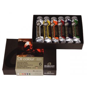 Peinture à l'huile Rembrandt en kit de démarrage - 6 pcs Peinture à l'huile Rembrandt en kit de démarrage - 6 pcs