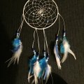 Image client Perles en bois 8,10,12 mm - mélange bleu 25 g taille mix
