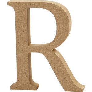 Lettre - 8 x 1,5 cm - R Lettre - 8 x 1,5 cm - R