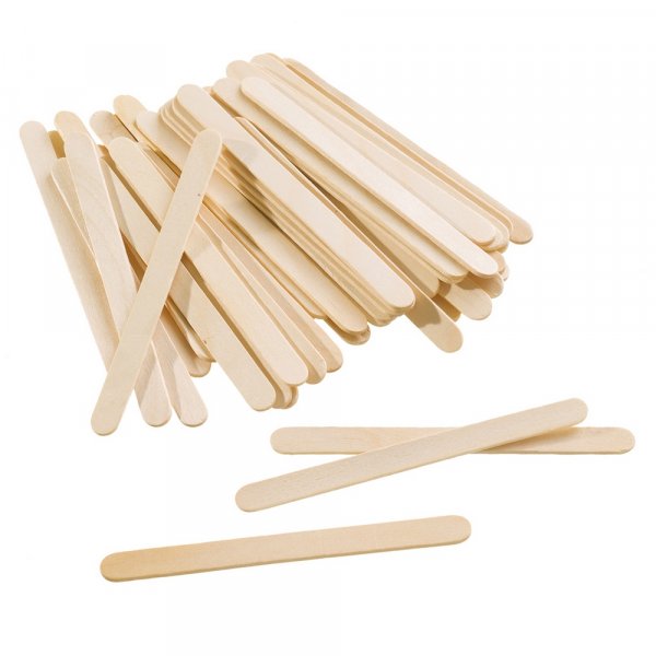 Bâtonnets de glace non traités 50 pcs - 115x10 mm