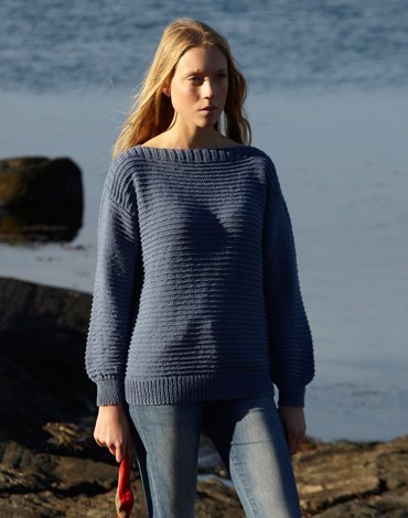 Patron tricot - Structure pull femme (casual)