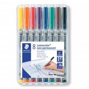 OH Pens Non permanents 1 mm - 8 stylos OH Pens Non permanents 1 mm - 8 stylos