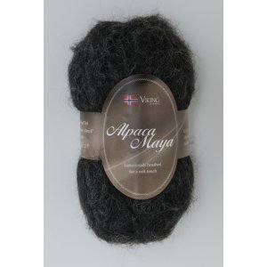 Fil Viking Alpaga Maya 50g - Gris anthracite (703) Fil Viking Alpaga Maya 50g - Gris anthracite (703)