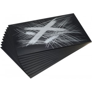 Feuille à gratter Argent, paquet de 10 Feuille à gratter Argent, paquet de 10