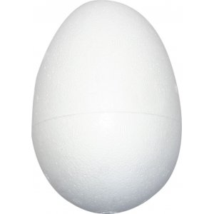Oeufs Frigolit - Blanc - H12 cm - 25 pcs Oeufs Frigolit - Blanc - H12 cm - 25 pcs