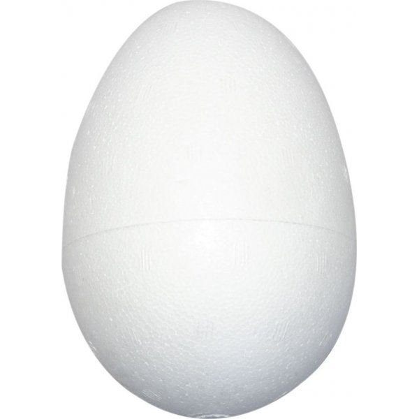Oeufs Frigolit - Blanc - H12 cm - 25 pcs