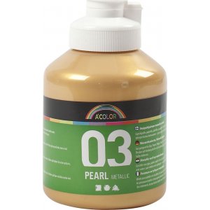 Peinture scolaire Acrylique - Métallisé - or - métallisé - 500 ml Peinture scolaire Acrylique - Métallisé - or - métallisé - 500 ml