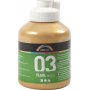 Peinture scolaire Acrylique - Mtallis - or - mtallis - 500 ml