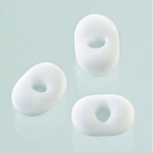 Perles Farfalle - blanc mat Perles Farfalle - blanc mat