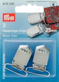Clip de suspension en acier trempé. 25 mm 2 pièces Clip de suspension en acier trempé. 25 mm 2 pièces