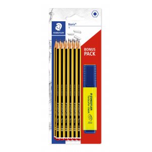 Noris Student Pack avec crayons et surligneur Noris Student Pack avec crayons et surligneur