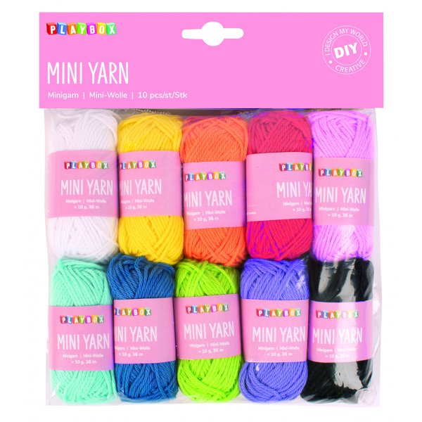 Mini fil Coton - 10x10g Mini fil Coton - 10x10g