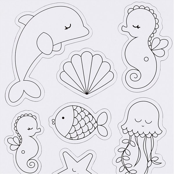 Aimants - cratures marines