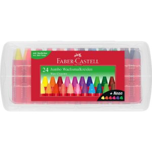 Crayons Jumbo - 24 couleurs Crayons Jumbo - 24 couleurs