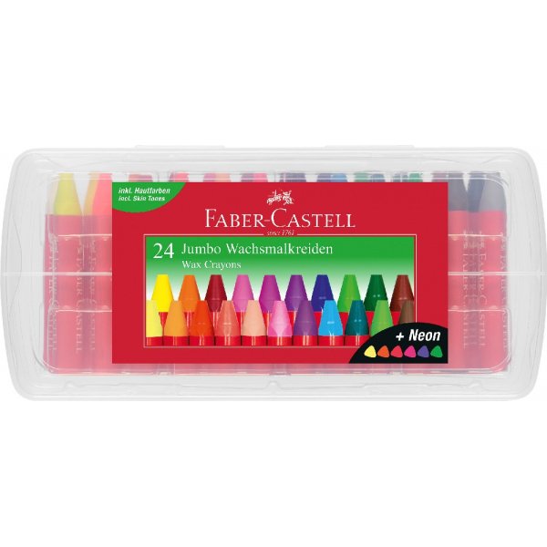 Crayons Jumbo - 24 couleurs