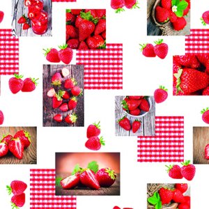 Bâche PVC Carré Fraise Bâche PVC Carré Fraise