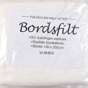 Nappe Polyester - Blanc - 130 x 240 cm Nappe Polyester - Blanc - 130 x 240 cm