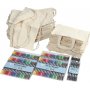 Sacs  chaussures et textiles avec marqueur - couleurs mlanges