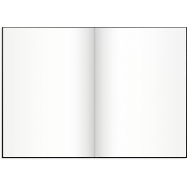 Carnet - Noir - A4 non ligné Carnet - Noir - A4 non ligné