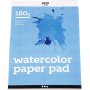 Bloc aquarelle - blanc - A4 - 180 g - 20 feuilles