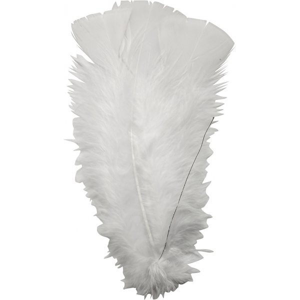 Vers le bas sur fil d'acier - blanc - 18 x 3 pcs Vers le bas sur fil d'acier - blanc - 18 x 3 pcs