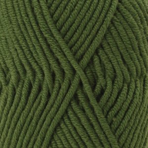 Fil DROPS Big Merino Mix - 50g - Vert forêt (14) Fil DROPS Big Merino Mix - 50g - Vert forêt (14)