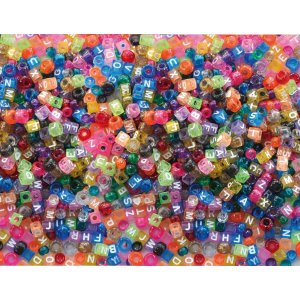 Perles en plastique Congo & ABC Perles en plastique Congo & ABC