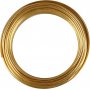 Fil d'aluminium - 3 mm - dor - 29 m