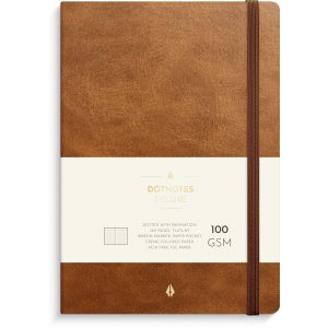 Dotnotes Deluxe A5 marron à points Dotnotes Deluxe A5 marron à points