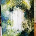 Image client Peinture acrylique Sennelier Abstrait 120ml - Hooker's Green (809)