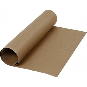 Papier cuir - marron foncé - uni - 1 m Papier cuir - marron foncé - uni - 1 m