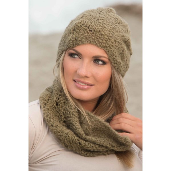 Patron tricot - Col et bonnet (1308-8)