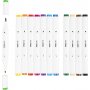 Stylo  dessin - couleurs standards - 12 pcs