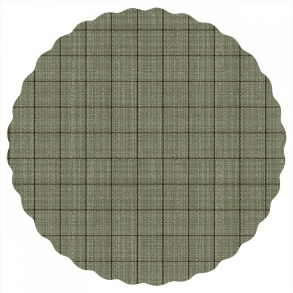 Bche PVC Ronde Carre - Vert