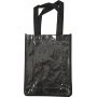 Sac avec faade en plastique - noir