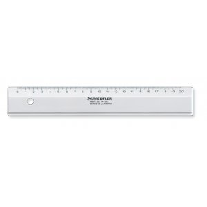 Règle en plastique Mars Staedtler Transparent Règle en plastique Mars Staedtler Transparent