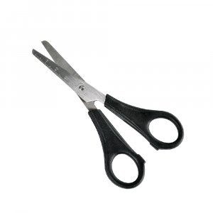 Ciseaux pour enfants Noir/Gris - 70 mm Ciseaux pour enfants Noir/Gris - 70 mm