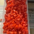 Image client Perles tube - rouge clair (32225) - moyen - 1100 pcs