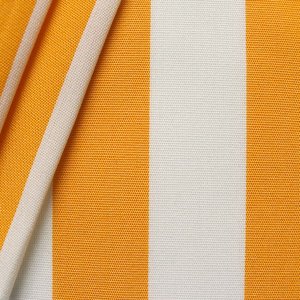 Toile de store et toile de décoration "Streck" Toldo Jaune-Blanc - 160 cm Toile de store et toile de décoration "Streck" Toldo Jaune-Blanc - 160 cm