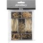 Ensemble de matriaux bijoux - or