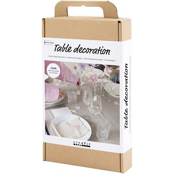 Kit DIY Dco de table, couleurs pastel